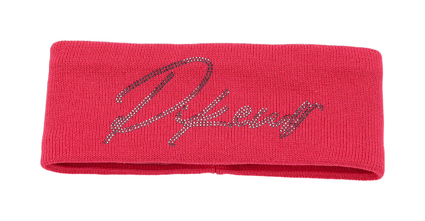 Pikeur Crystal Logo Headband - Blush Pink