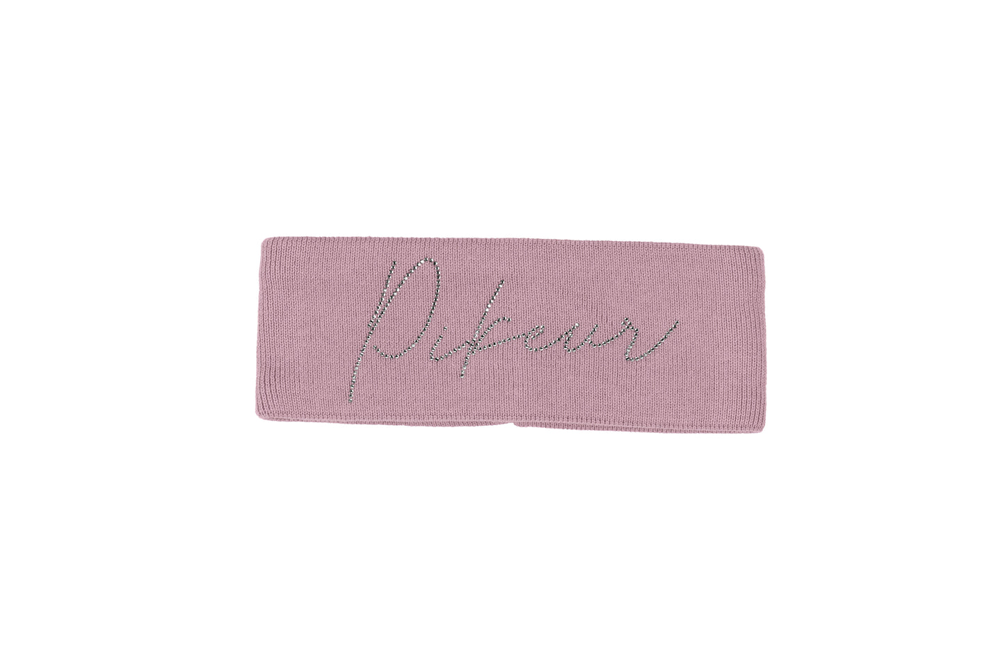Pikeur Crystal Logo Headband - Violet Grey/Silver
