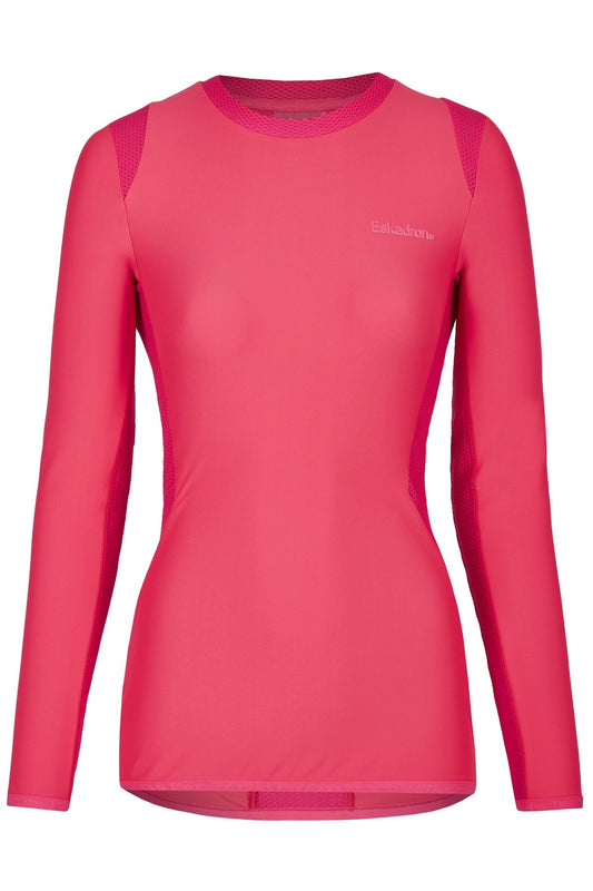 Eskadron Fanatics - Long Sleeve Mesh Top - Pink